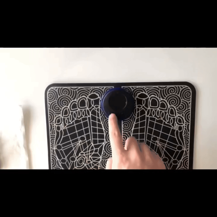 Advanced EMS Foot Massager Mat for Deep Relaxation