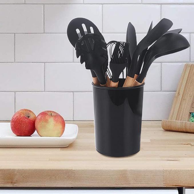 Trenze 12 Pcs Non Stick Kitchen Cooking Utensils Set with Wooden Handles TRENZE