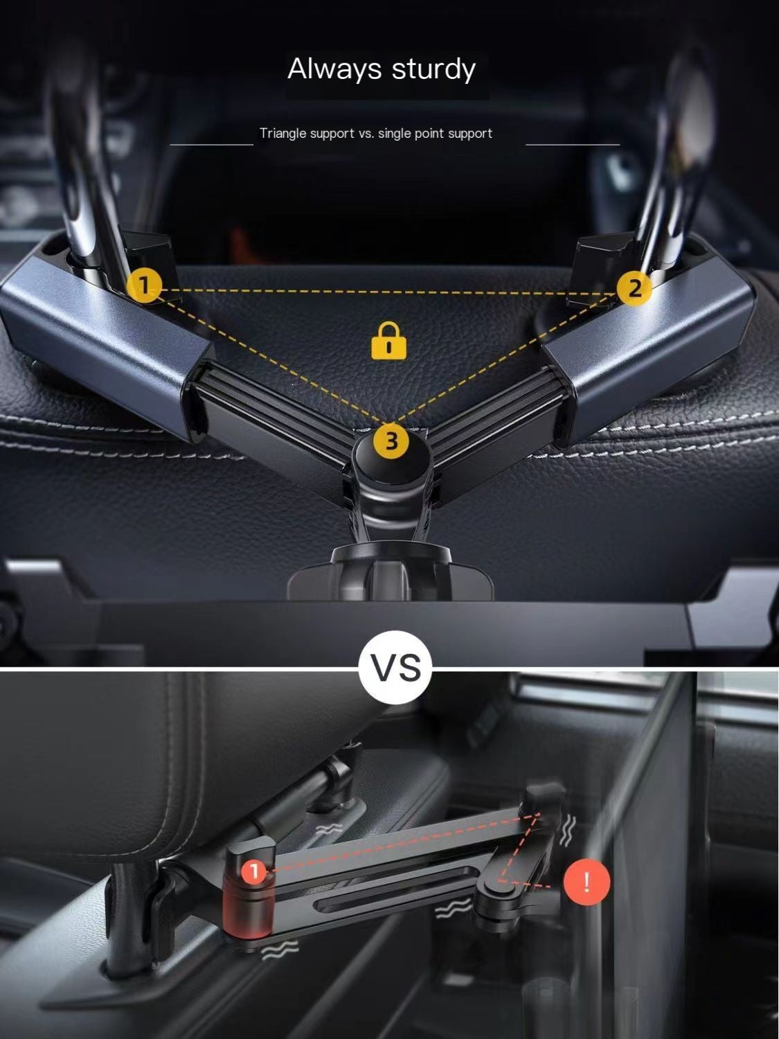 Hoco Car Headrest Phone Holder