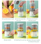 Portable Citrus Squeezer & Presser | Juice Extractor For Fresh Healthy Drinks