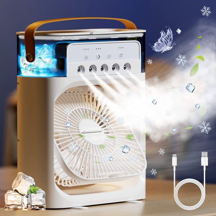 Cooling Fan with Ice AL FALAH MART