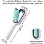 Premium Pet Grooming Brush For Easy Deshedding