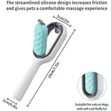 Premium Pet Grooming Brush For Easy Deshedding