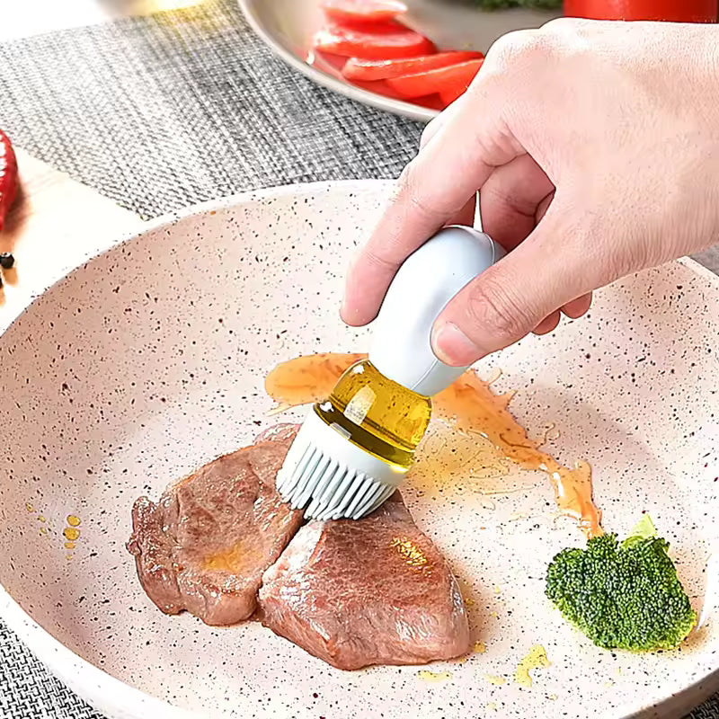 Silicone Oil Brush Bottle