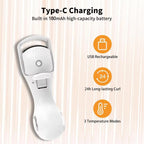 Premium Heated Eyelash Curler for Lasting Curls