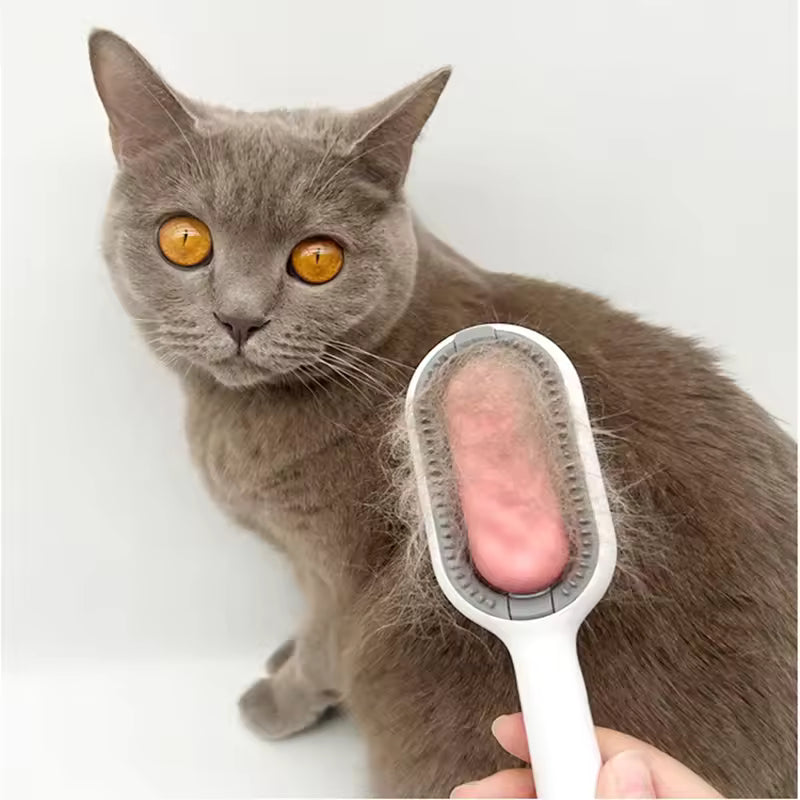 Premium Pet Grooming Brush For Easy Deshedding