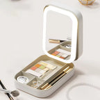 Premium LED Makeup Storage Organizer Mirror