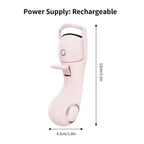 Premium Heated Eyelash Curler for Lasting Curls