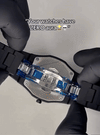 Trenze Arabic Aura Stainless Steel Watch for Men, Luxury Arabic Dial Waterproof Wrist Watch TRENZE
