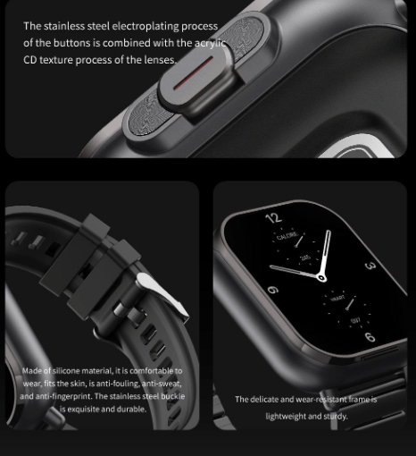 Trenze A70 Smart Watch with Bluetooth Calling, HD Display & Fitness Health Tracker TRENZE