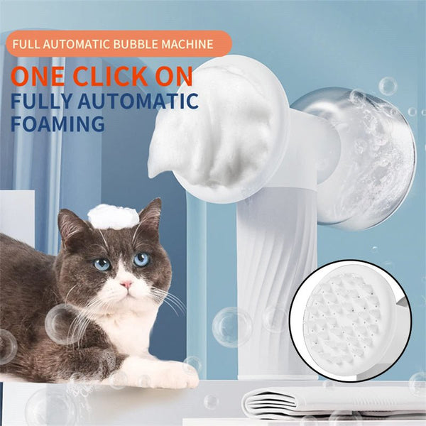 Premium Self Cleaning Pet Bath Brush