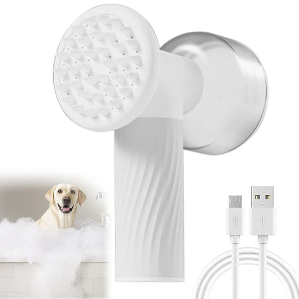 Premium Self Cleaning Pet Bath Brush