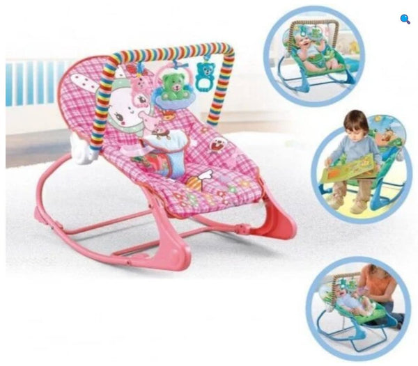 Trenze Portable Baby Rocking Chair with Safety Belt & Comfortable Infant Bouncer Seat TRENZE