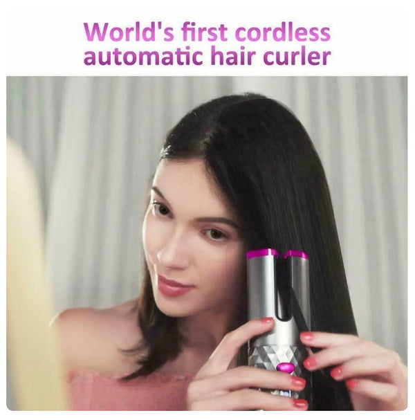 Premium Cordless Hair Curler for Effortless Styling