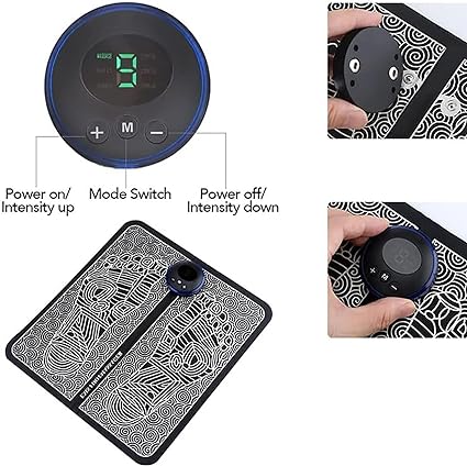 Advanced EMS Foot Massager Mat for Deep Relaxation