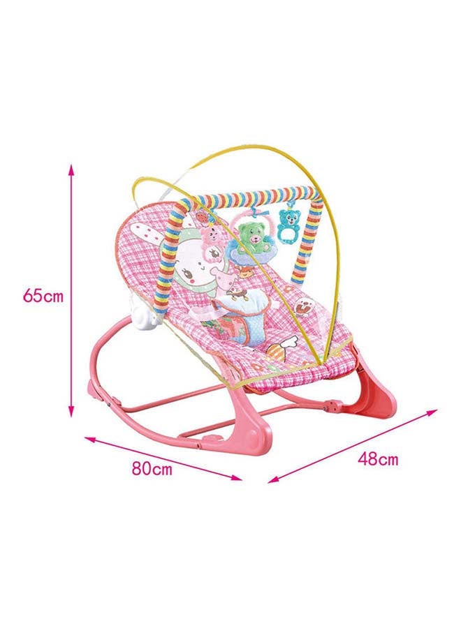 Trenze Portable Baby Rocking Chair with Safety Belt & Comfortable Infant Bouncer Seat TRENZE