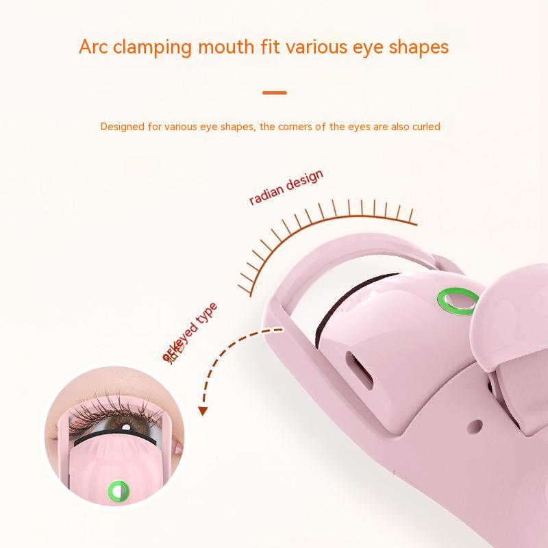 Premium Heated Eyelash Curler for Lasting Curls