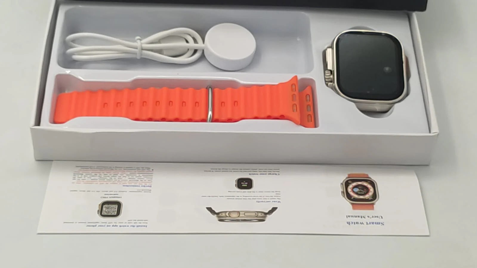 Trenze T10 Ultra AMOLED Smartwatch with Bluetooth Calling Health and Fitness Tracker TRENZE