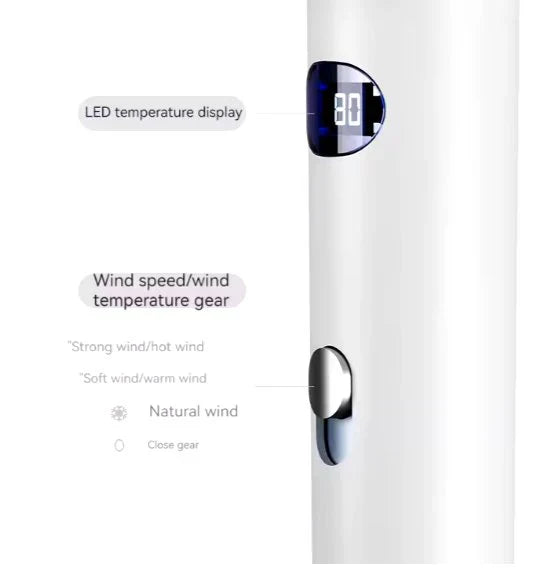 Professional Ionic Hair Dryer for Smooth Styling
