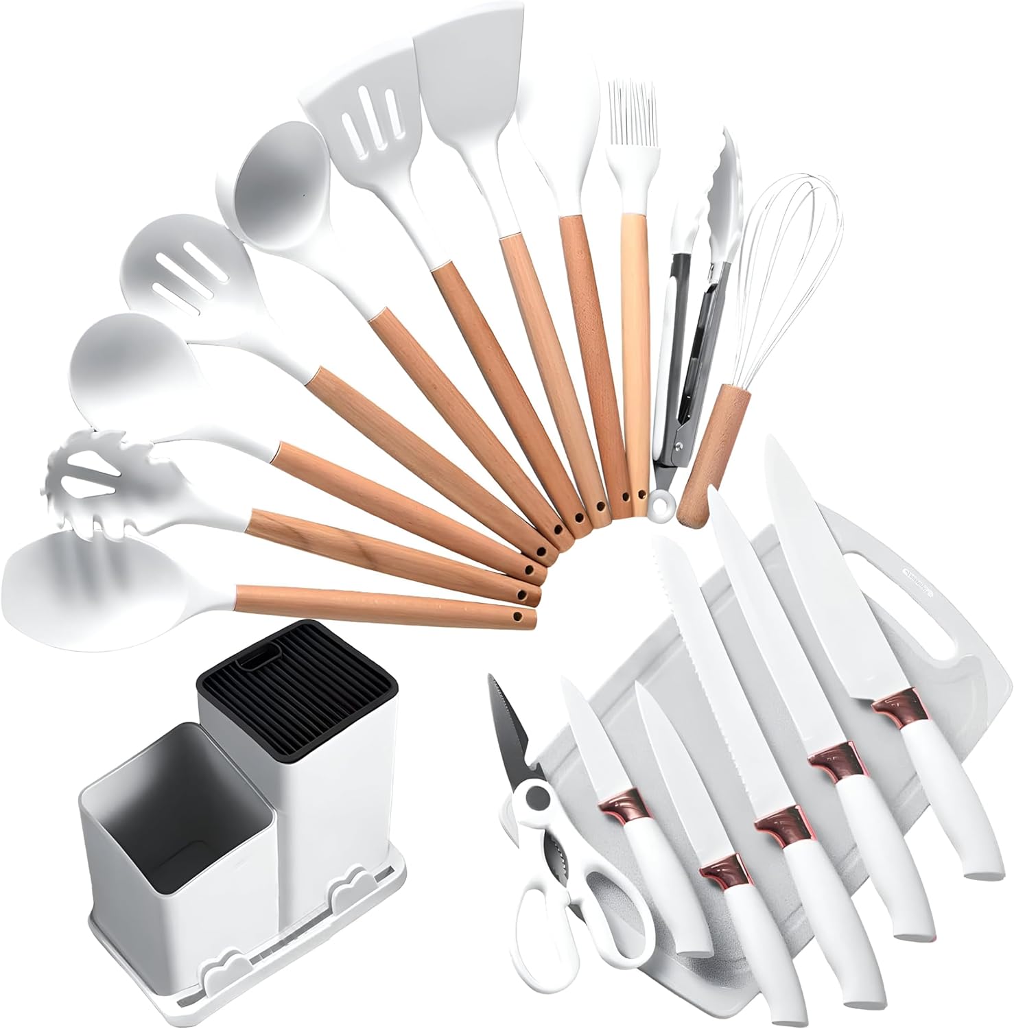 19 Piece Silicone Kitchen Set