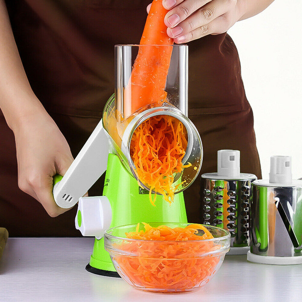 Rotary Drum Vegetable Slicer