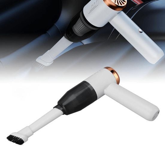 Trenze Portable Mini Hand Vacuum Cleaner, Cordless Rechargeable Car & Home Dust Cleaner TRENZE