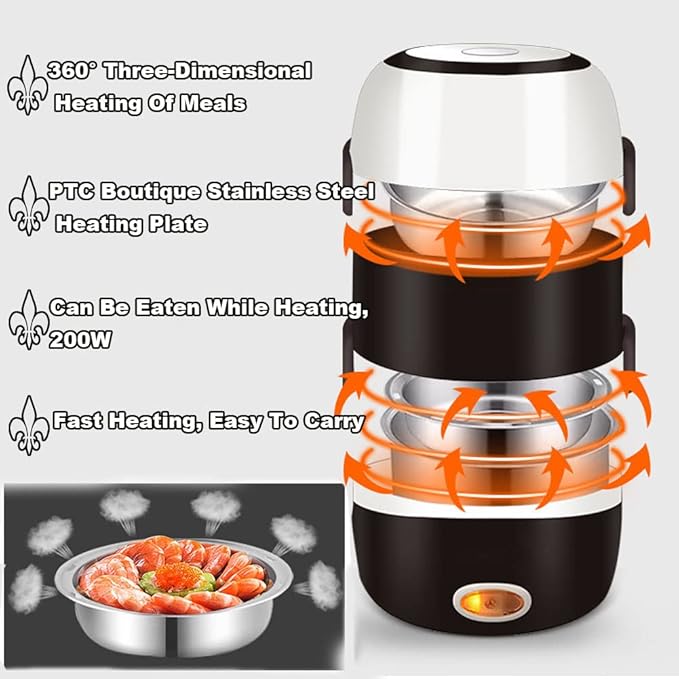 Electric Heated Lunch Box
