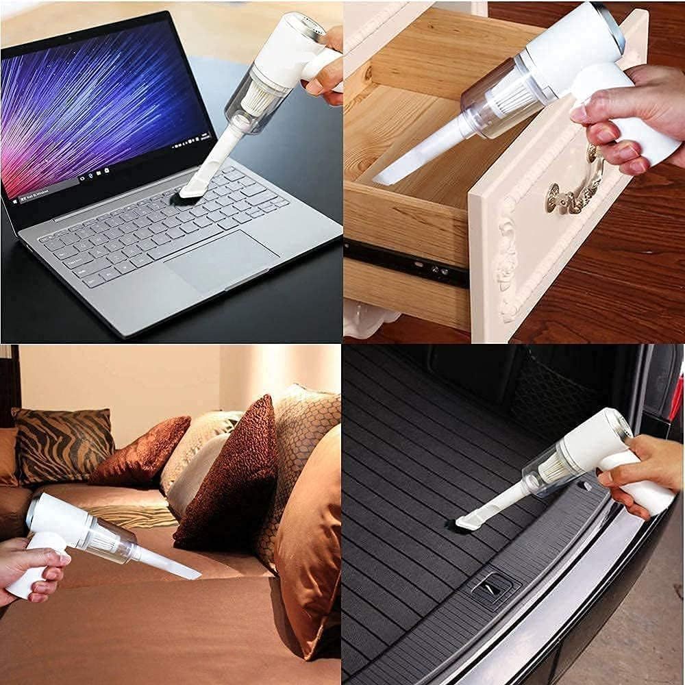 Trenze Portable Mini Hand Vacuum Cleaner, Cordless Rechargeable Car & Home Dust Cleaner TRENZE