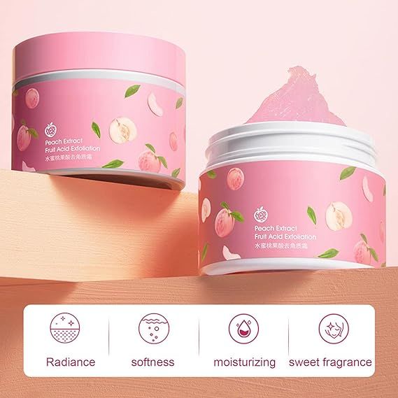 Peach Extract Fruit Acid Exfoliating Face Gel Cream My Store