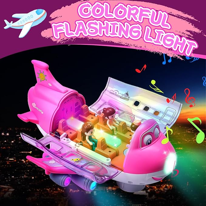 Rotating Electric Airplane Toy