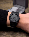 Trenze Arabic Aura Stainless Steel Watch for Men, Luxury Arabic Dial Waterproof Wrist Watch TRENZE