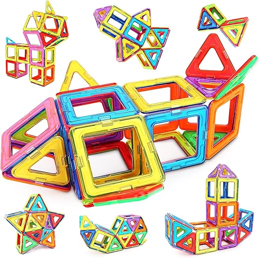 Color Magnetic Building Tiles