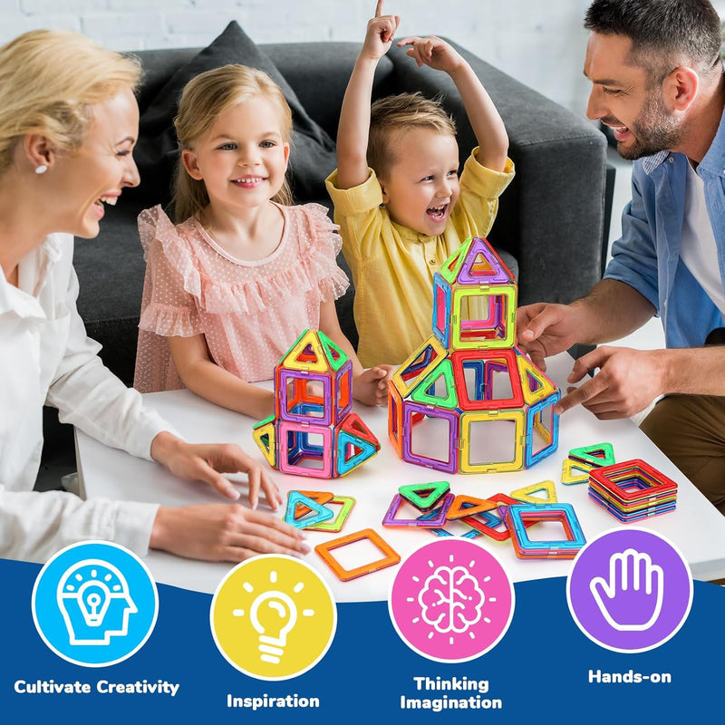 Color Magnetic Building Tiles