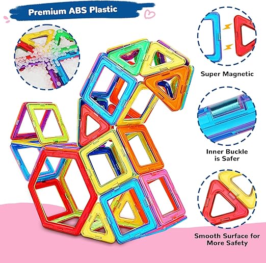 Color Magnetic Building Tiles
