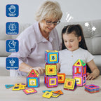 Color Magnetic Building Tiles