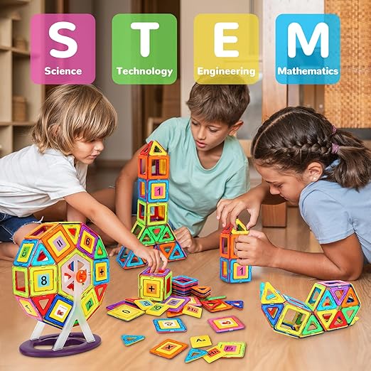 Color Magnetic Building Tiles