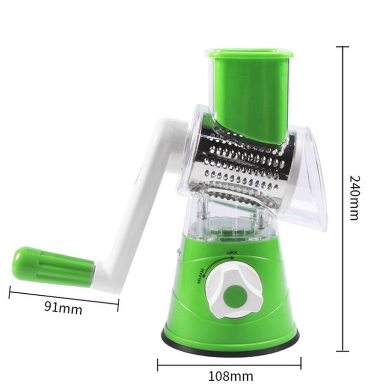 Rotary Drum Vegetable Slicer