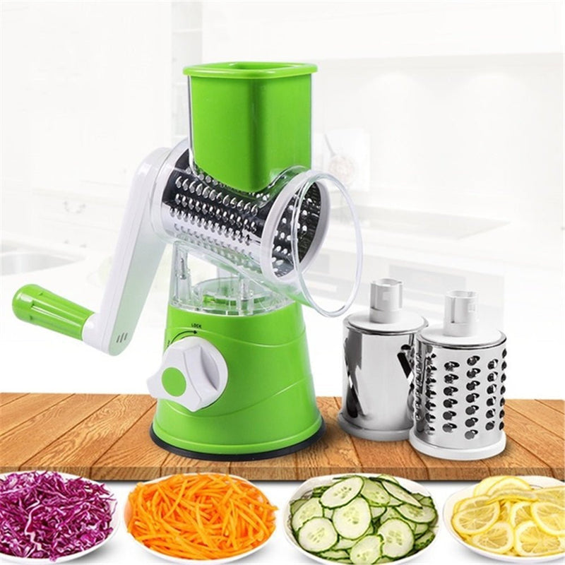 Rotary Drum Vegetable Slicer