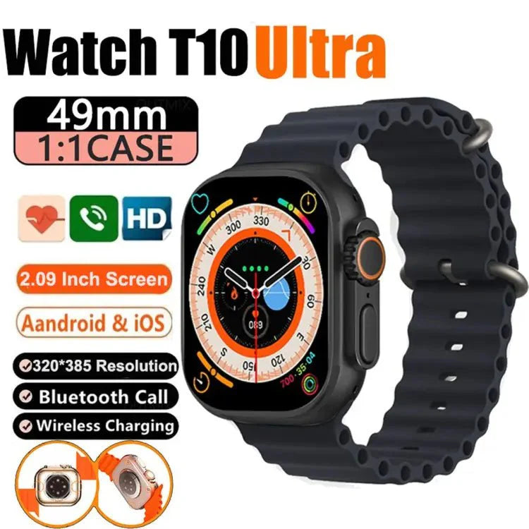 Trenze T10 Ultra AMOLED Smartwatch with Bluetooth Calling Health and Fitness Tracker TRENZE