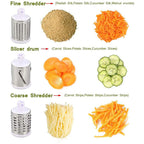 Rotary Drum Vegetable Slicer