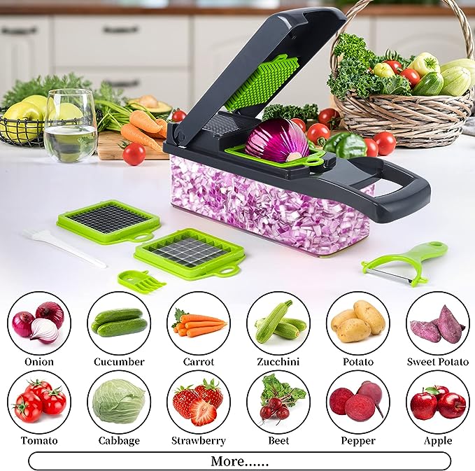 Multifunction Vegetable Chopper Slicer